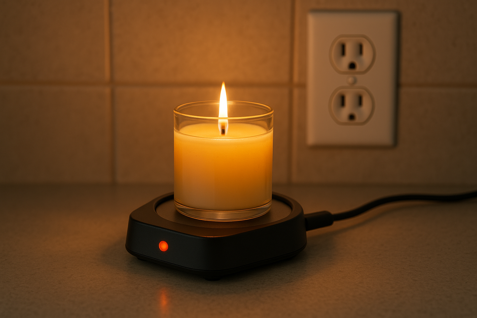 mall plug in candle plate warmer